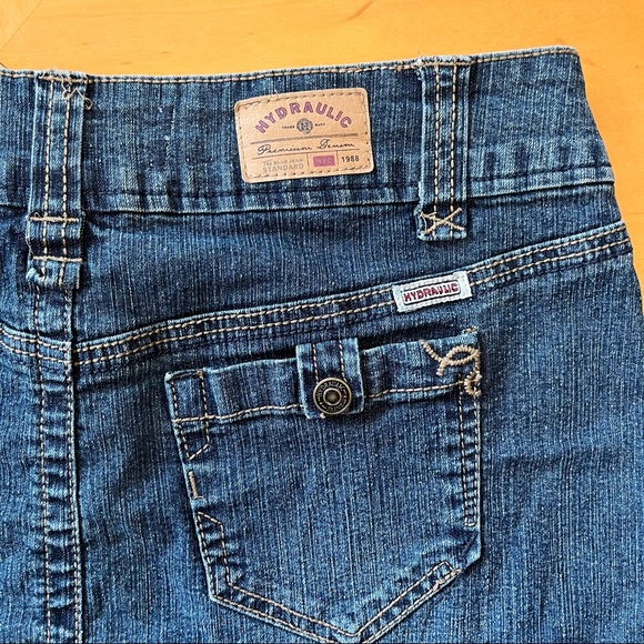 Denim mini skirt - Picture 3 of 4